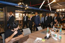 Президент Руанды ознакомился с работой центра «ASAN xidmət» (ФОТО)