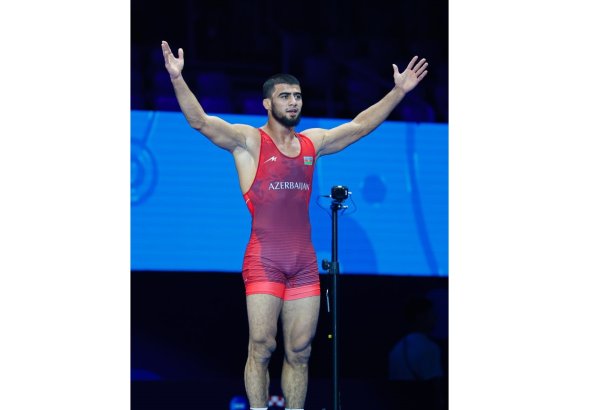 Азербайджанский борец завоевал серебряную медаль на чемпионате мира в Загребе