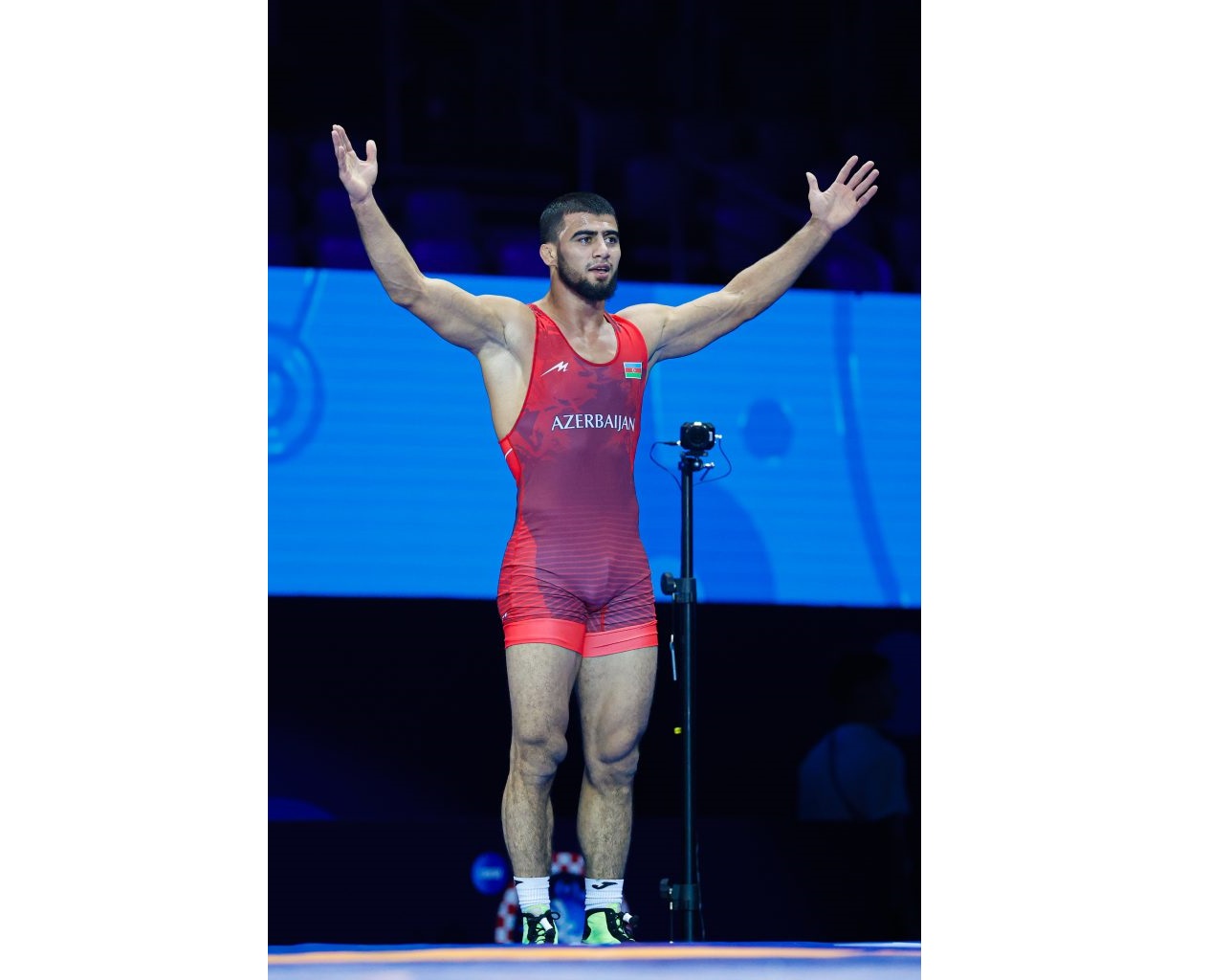 Азербайджанский борец завоевал серебряную медаль на чемпионате мира в Загребе