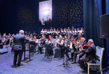 В Гяндже прошел грандиозный концерт в честь 140-летия Узеира Гаджибейли (ФОТО)