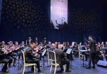 В Гяндже прошел грандиозный концерт в честь 140-летия Узеира Гаджибейли (ФОТО)