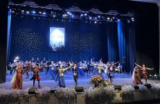 В Гяндже прошел грандиозный концерт в честь 140-летия Узеира Гаджибейли (ФОТО)