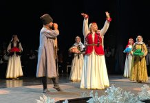 В Гяндже прошел грандиозный концерт в честь 140-летия Узеира Гаджибейли (ФОТО)
