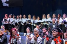 В Гяндже прошел грандиозный концерт в честь 140-летия Узеира Гаджибейли (ФОТО)