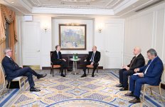 Президент Ильхам Алиев встретился в Нью-Йорке с генеральным исполнительным директором компании Brookfield Asset Management (ФОТО)