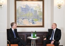 Президент Ильхам Алиев встретился в Нью-Йорке с генеральным исполнительным директором компании Brookfield Asset Management (ФОТО)