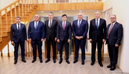 Министр спорта Грузии посетил Госкомитет Азербайджана по работе с диаспорой (ФОТО)