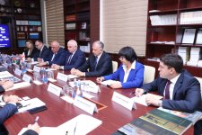 Министр спорта Грузии посетил Госкомитет Азербайджана по работе с диаспорой (ФОТО)