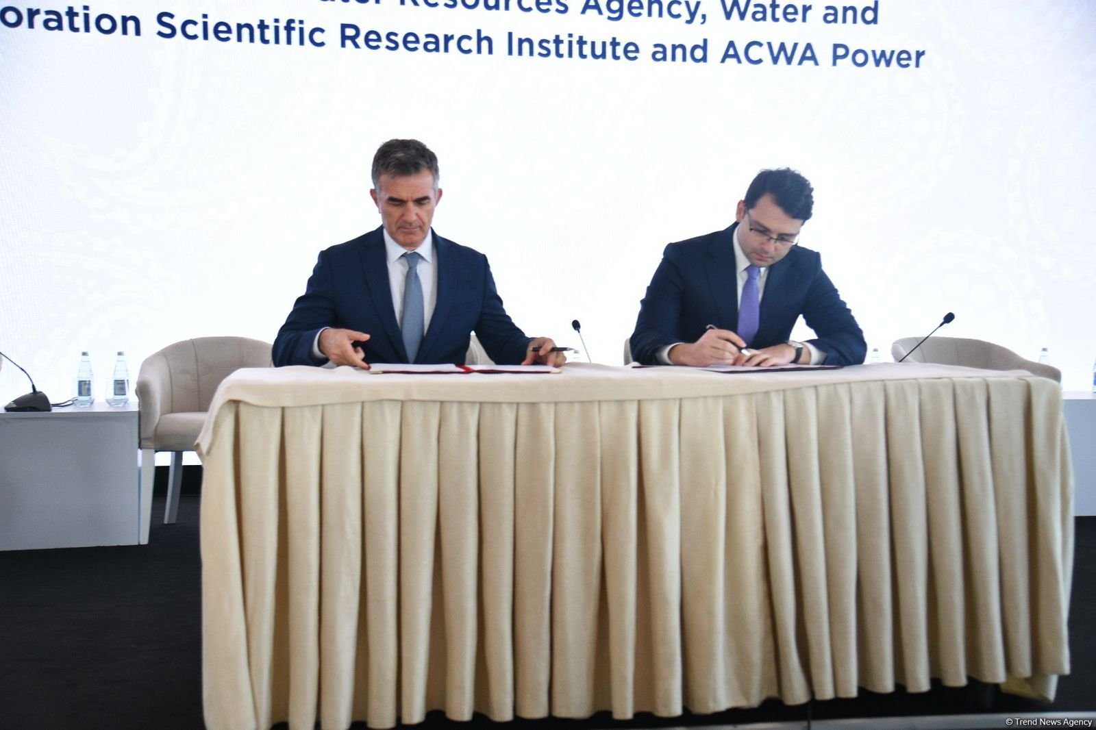 Азербайджанский институт мелиорации и ACWA Power подписали меморандум о сотрудничестве