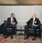 Президент Ильхам Алиев встретился в штаб-квартире ООН в Нью-Йорке с Премьер-министром Греции (ФОТО)