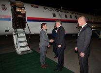 Председатель Национальной Ассамблеи Сербии прибыла с визитом в Азербайджан (ФОТО)