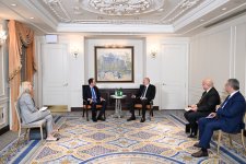 Президент Ильхам Алиев встретился в Нью-Йорке с президентом и главным операционным директором компании Blackstone (ФОТО/ВИДЕО)