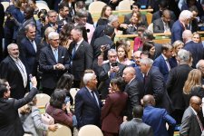 Президент Ильхам Алиев и Первая леди Мехрибан Алиева прибыли в штаб-квартиру ООН (ФОТО/ВИДЕО)