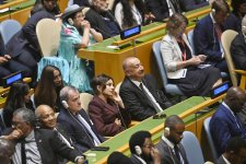 Президент Ильхам Алиев и Первая леди Мехрибан Алиева прибыли в штаб-квартиру ООН (ФОТО/ВИДЕО)