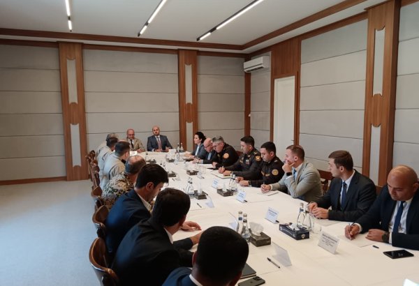 В Джебраиле прошло заседание рабочей группы по разминированию (ФОТО)