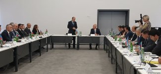 В Лачине проходит очередное заседание рабочей группы по вопросам экологии (ФОТО)