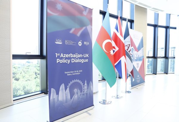 В Университете АDА состоялась церемония открытия первого Азербайджано-британского политического диалога (ФОТО)
