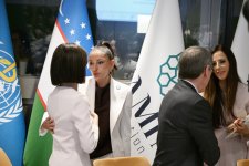 Первая леди Мехрибан Алиева приняла участие в специальной сессии в рамках Генеральной Ассамблеи ООН (ФОТО)