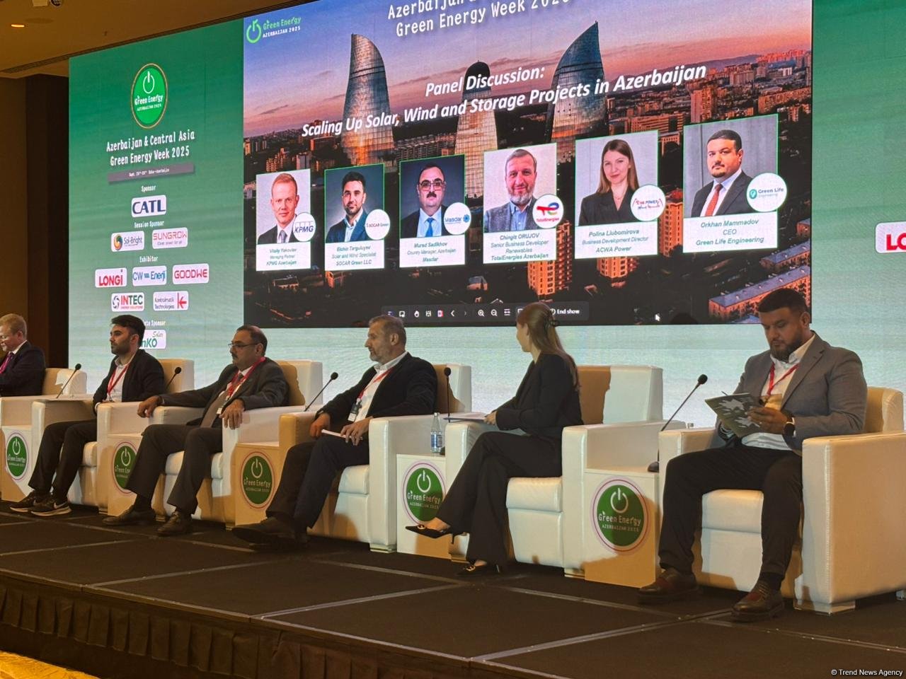 В SOCAR Green назвали совокупную мощность "зеленых" проектов
