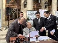 Живое воплощение великих мастеров на улицах Баку - открылись врата истории (ФОТО)