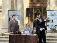 Живое воплощение великих мастеров на улицах Баку - открылись врата истории (ФОТО)