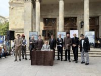 Живое воплощение великих мастеров на улицах Баку - открылись врата истории (ФОТО)