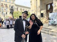 Живое воплощение великих мастеров на улицах Баку - открылись врата истории (ФОТО)