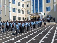 Фонд Гейдара Алиева построил новое здание школы в отдаленном селе Саатлинского района (ФОТО)