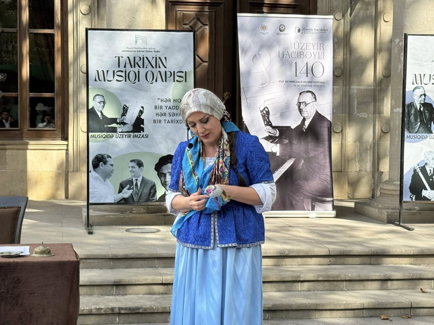 Живое воплощение великих мастеров на улицах Баку - открылись врата истории (ФОТО)