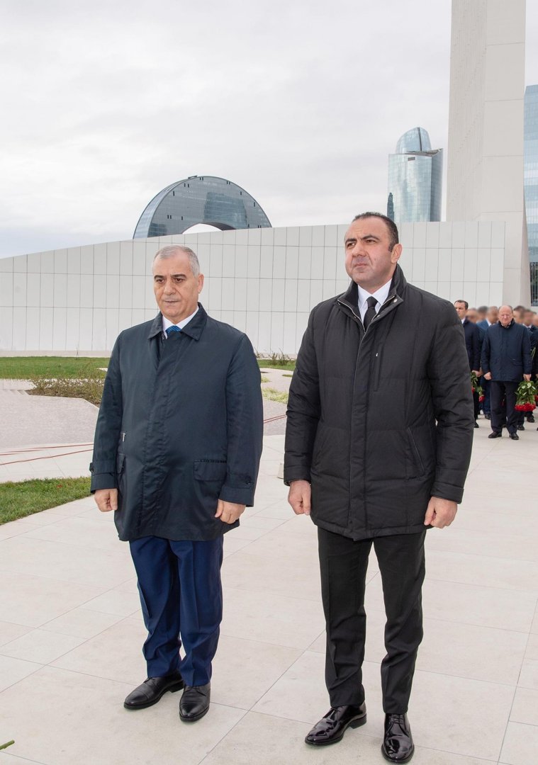 Али Нагиев и Орхан Султанов почтили память шехидов (ФОТО)