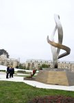 Представители государства и правительства посетили Парк Победы в Баку (ФОТО/ВИДЕО)