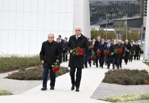 Представители государства и правительства посетили Парк Победы в Баку (ФОТО/ВИДЕО)