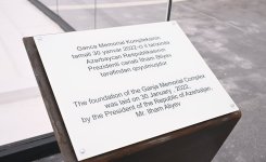 Президент Ильхам Алиев принял участие в открытии Гянджинского мемориального комплекса (ФОТО)