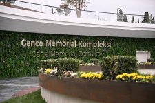 Президент Ильхам Алиев принял участие в открытии Гянджинского мемориального комплекса (ФОТО)