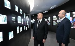 Президент Ильхам Алиев принял участие в открытии Гянджинского мемориального комплекса (ФОТО)
