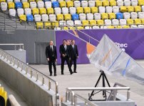 Президент Ильхам Алиев принял участие в открытии Гянджинского городского стадиона (ФОТО)