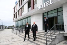 Президент Ильхам Алиев принял участие в открытии Евлахского Олимпийского спортивного комплекса (ФОТО)