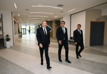Президент Ильхам Алиев принял участие в открытии Евлахского Олимпийского спортивного комплекса (ФОТО)