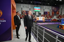Президент Ильхам Алиев принял участие в открытии Евлахского Олимпийского спортивного комплекса (ФОТО)