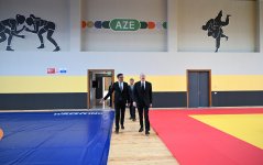 Президент Ильхам Алиев принял участие в открытии Евлахского Олимпийского спортивного комплекса (ФОТО)