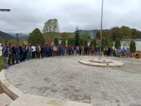В Ханкенди, Агдере и Ходжалы объявлена ​​минута молчания в связи с Днем памяти (ФОТО)