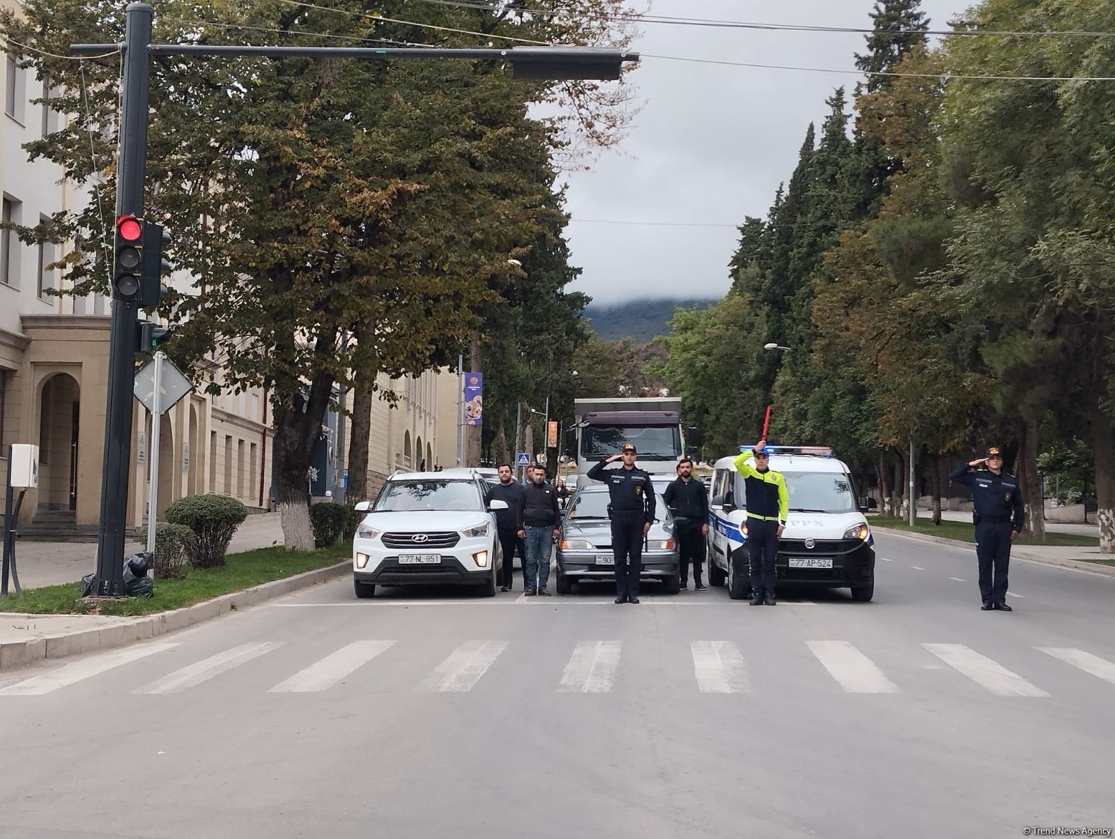 В Ханкенди, Агдере и Ходжалы объявлена ​​минута молчания в связи с Днем памяти (ФОТО)