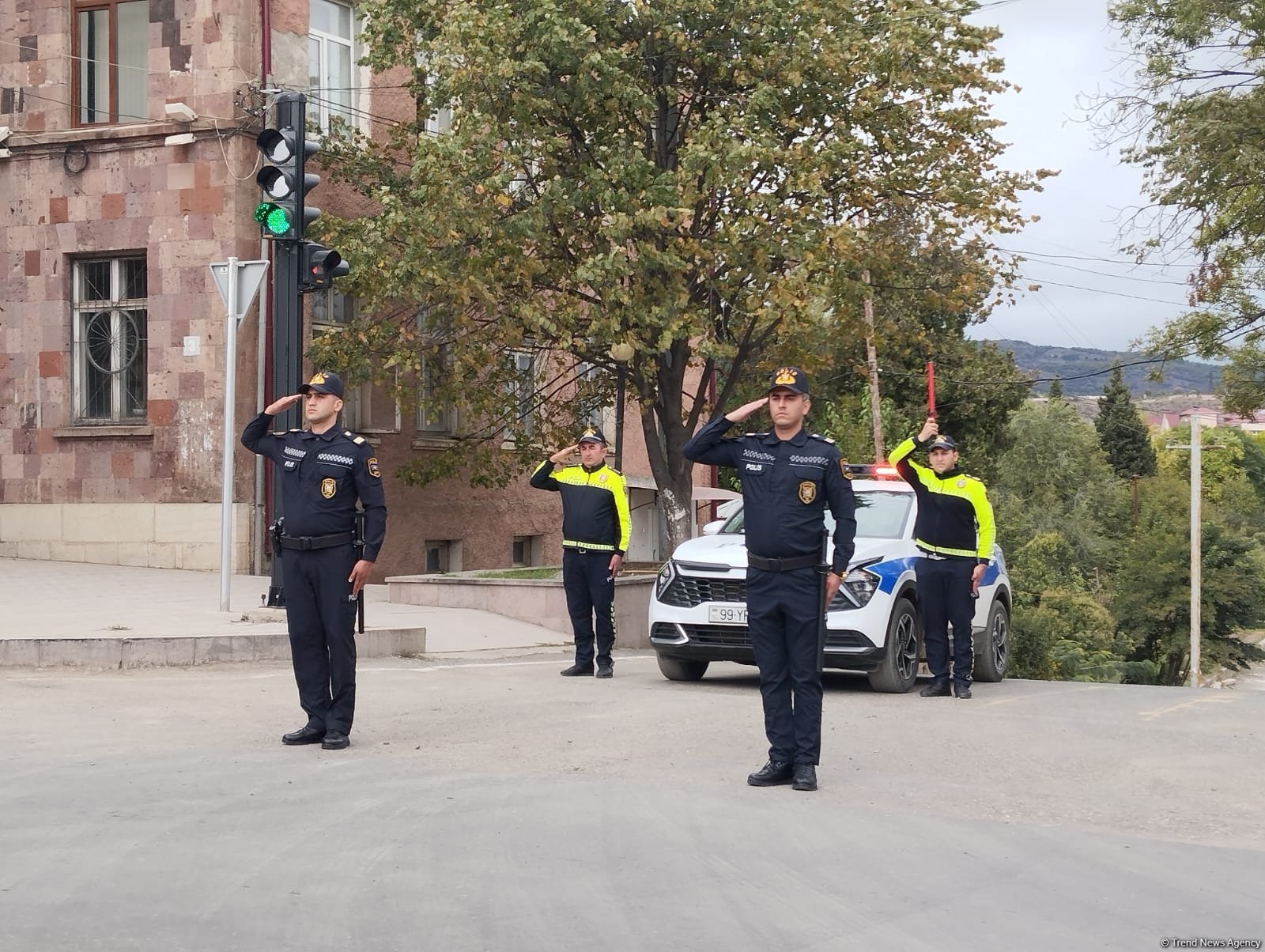 В Ханкенди, Агдере и Ходжалы объявлена ​​минута молчания в связи с Днем памяти (ФОТО)