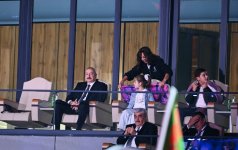 Президент Ильхам Алиев и Первая леди Мехрибан Алиева наблюдали за церемонией открытия III Игр стран СНГ (ФОТО)
