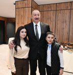 Президент Ильхам Алиев и Первая леди Мехрибан Алиева наблюдали за церемонией открытия III Игр стран СНГ (ФОТО)