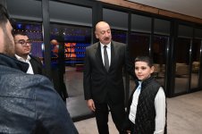 Президент Ильхам Алиев и Первая леди Мехрибан Алиева наблюдали за церемонией открытия III Игр стран СНГ (ФОТО)