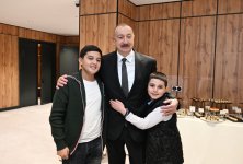 Президент Ильхам Алиев и Первая леди Мехрибан Алиева наблюдали за церемонией открытия III Игр стран СНГ (ФОТО)