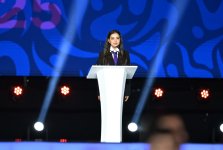 Президент Ильхам Алиев и Первая леди Мехрибан Алиева наблюдали за церемонией открытия III Игр стран СНГ (ФОТО)