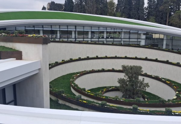 Гянджинский мемориальный комплекс спроектирован на одной из территорий, подвергшихся ракетным ударам ВС Армении (ФОТО)