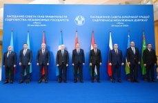 Али Асадов выступил на заседании Совета глав правительств СНГ в Минске (ФОТО)
